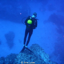 Contemplating the abyss without or within? by Erna Lucas 